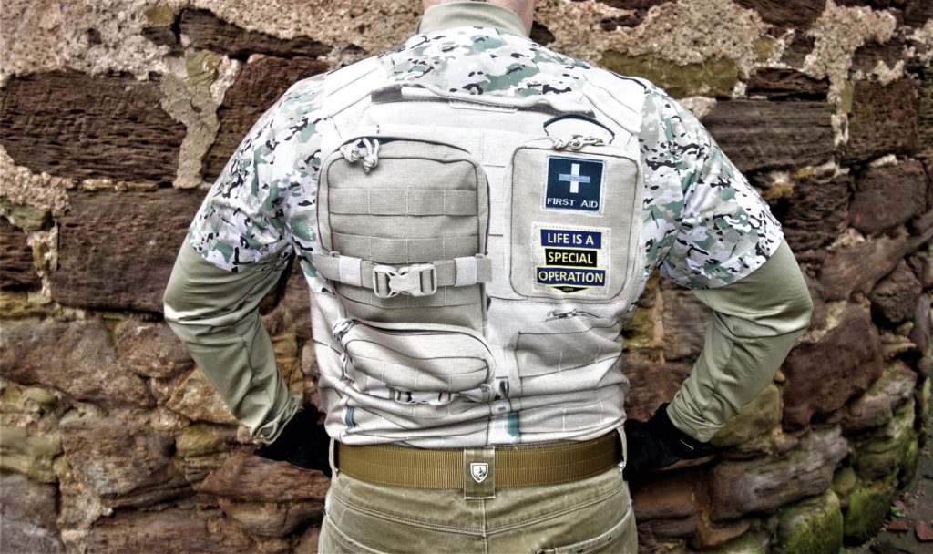 Multicam Body Armor back image by Life is a Special Operation