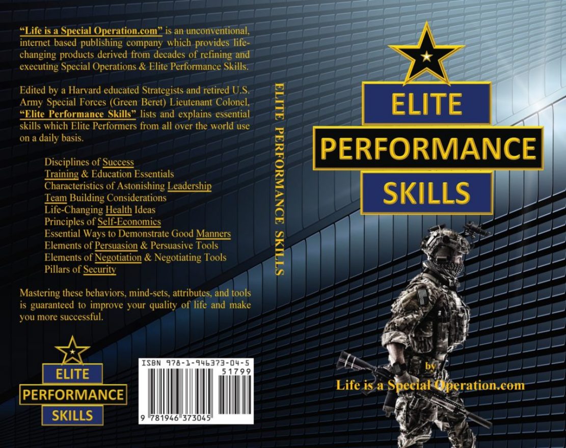 Elite Performance Skills Cover Front and Back