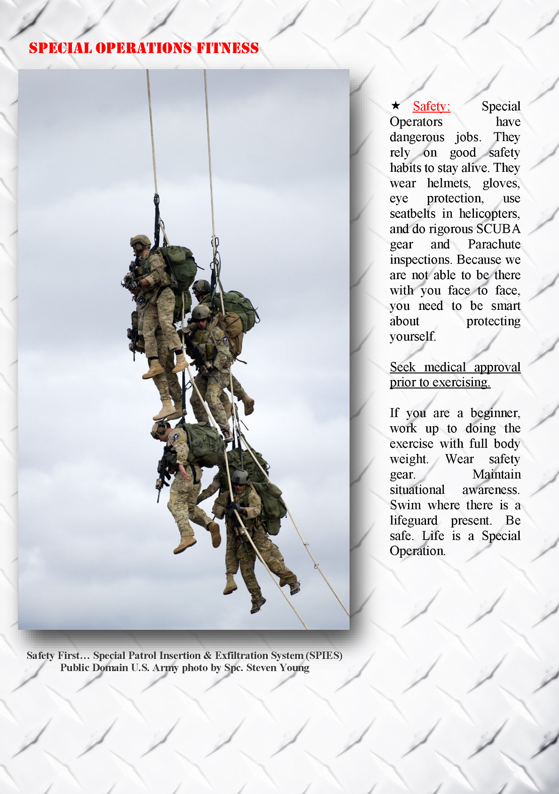 Special Operations Fitness Sample Page Page 10