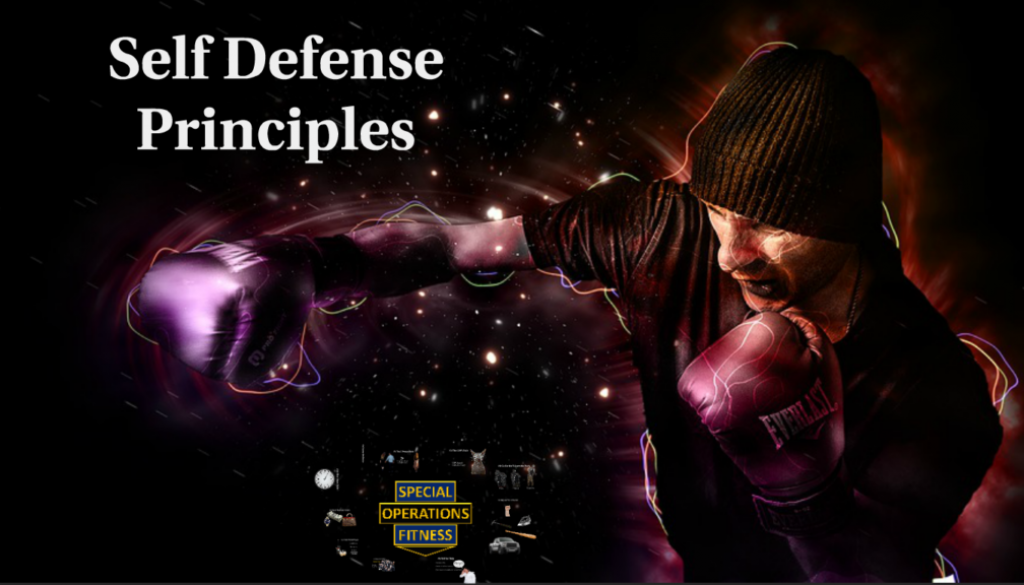 Special Operations Fitness Self Defense Principles