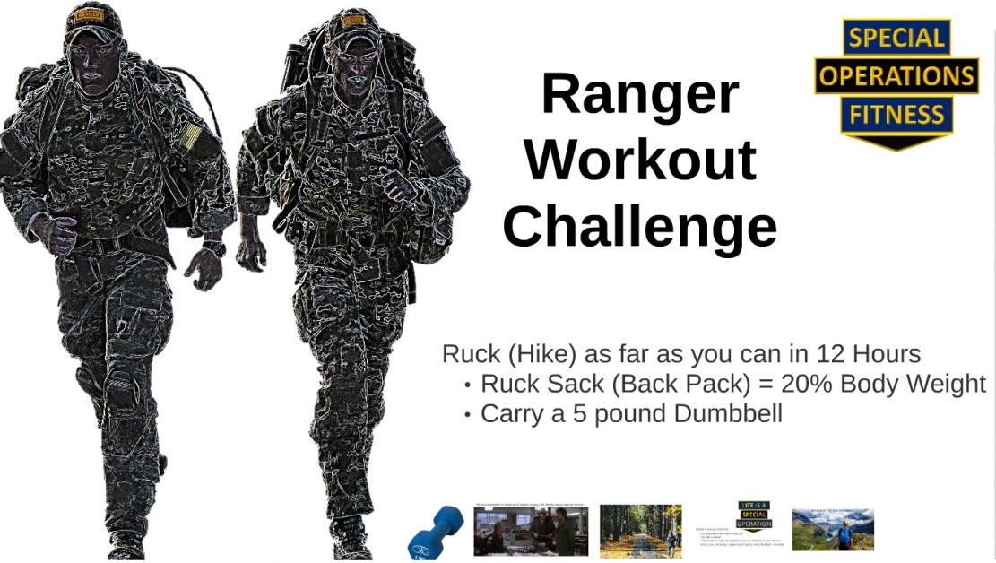 Ranger Workout Challenge by Special Operations Fitness