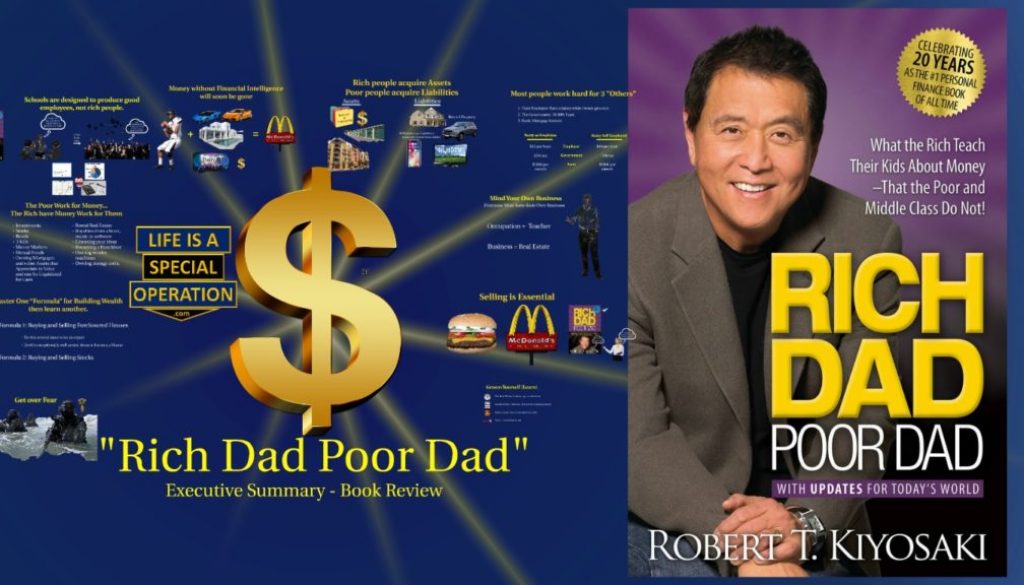 Rich Dad Poor Dad Book Review by Life is a Special Operation