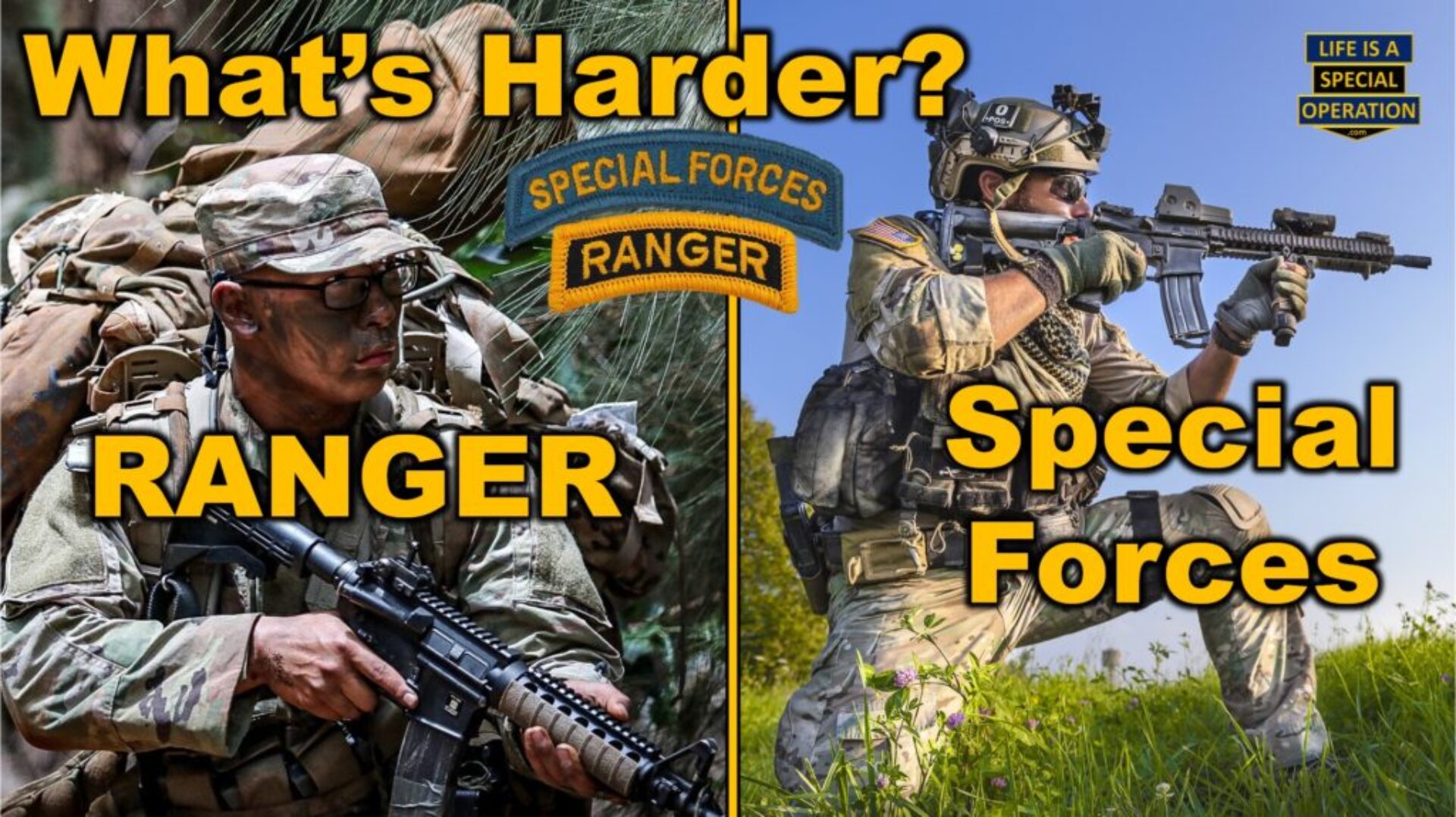 Whats Harder Ranger or Special Forces Qualification Course