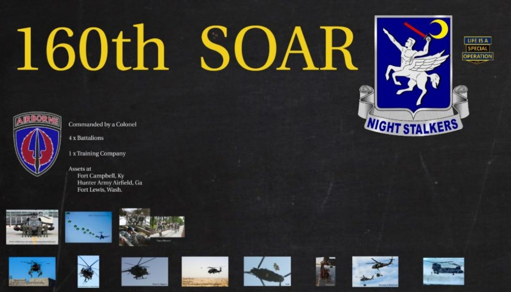 Who are the 160th SOAR Night Stalkers by Life is a Special Operation
