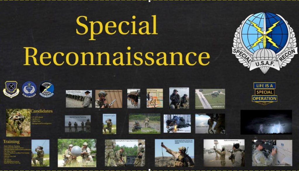 What are Special Reconnaissance Airmen by Life is a Special Operation