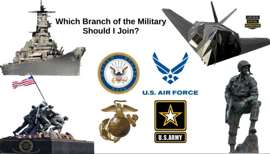 Which Branch of the Military Should I Join by Life is a Special Operation