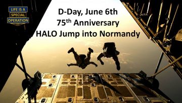75 Anniversary of D-Day HALO Jump into Normandy by Life is a Special Operation