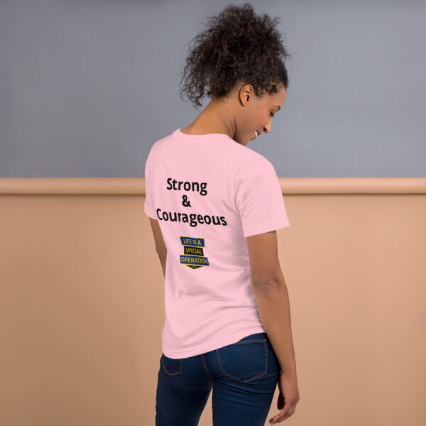 Be Strong & Courageous Ladies T-Shirt