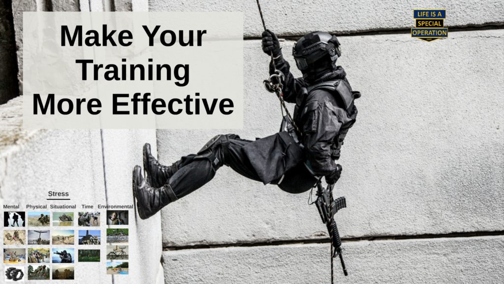 How to Make Your Training More Effective by Life is a Special Operation