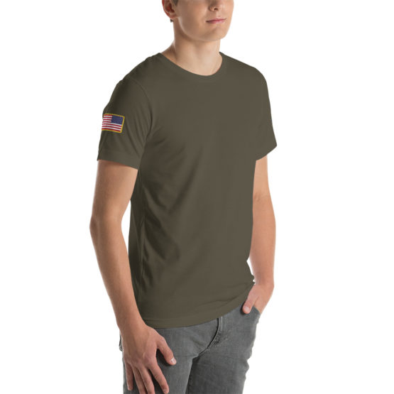 "Side Patches" Short-Sleeve Unisex T-Shirt