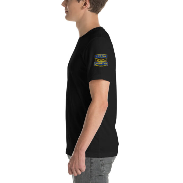 "Side Patches" Short-Sleeve Unisex T-Shirt