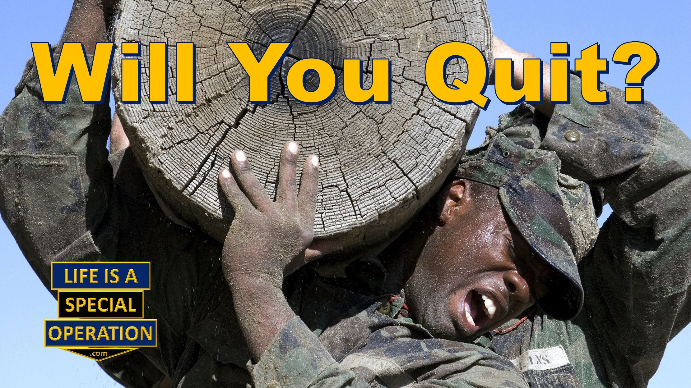 Why You Will Quit Special Operations and Military Training