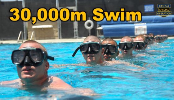 Special Operatinos Fitness 30000m Swim Challenge