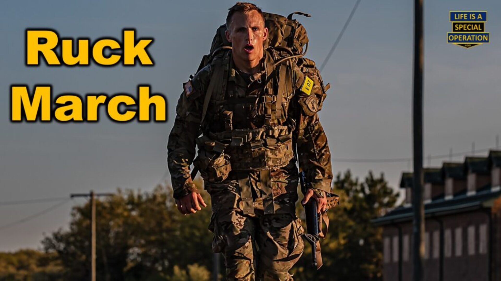 What is a Ruck March by Life is a Special Operation