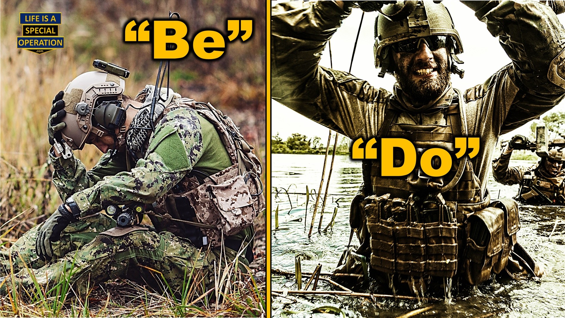 Be vs Do by Life is a Special Operation