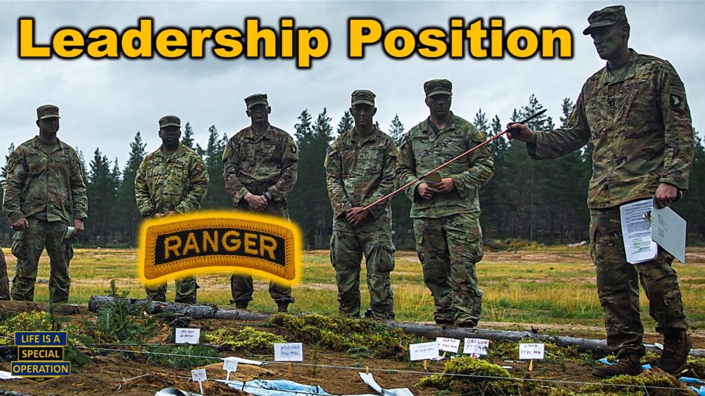 Leadership Position Advice for Ranger School