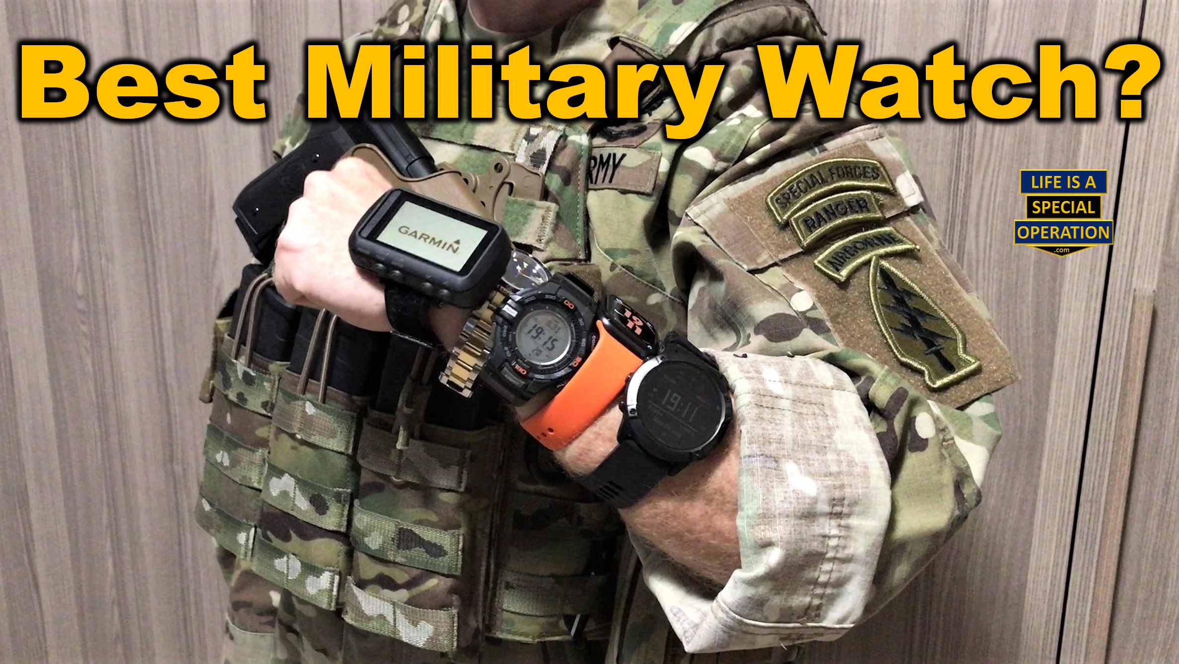 What is the Best Military Watch by Life is a Special Operation