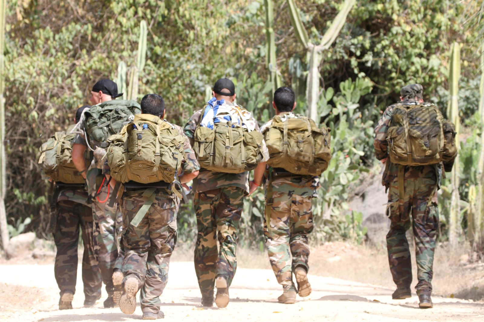7th Special Forces Group Rucking with Host Nation Partners