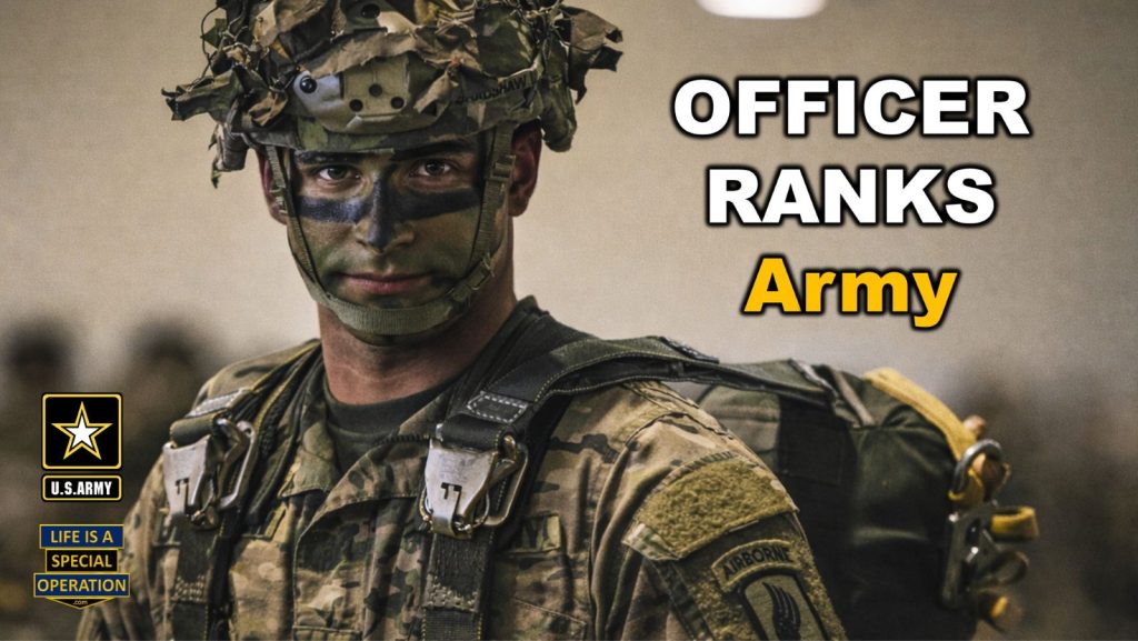 Army Officer Ranks By Life is a Special Operation