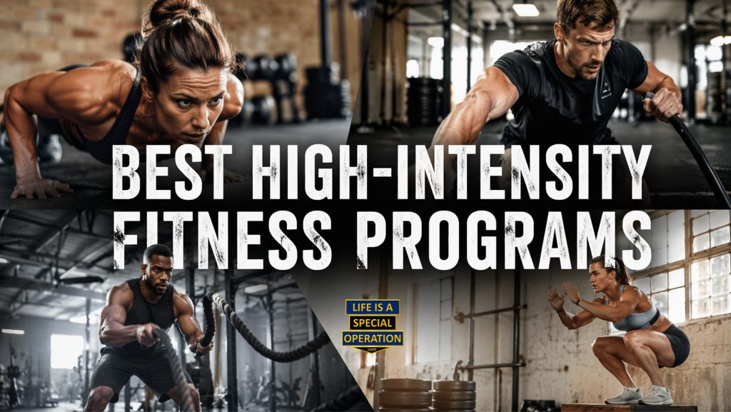 Best High Intensity Fitness Programs by Life is a Special Operation