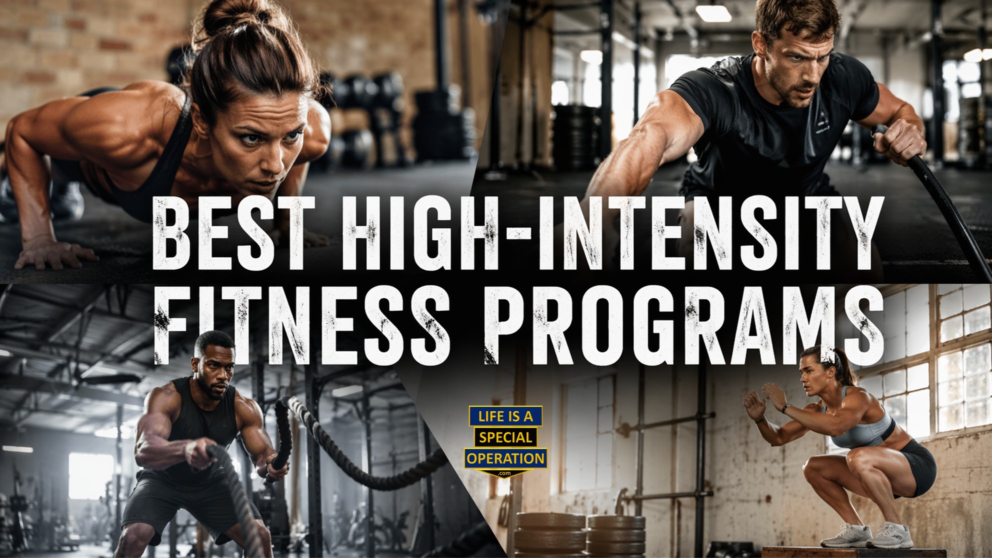 Best High Intensity Fitness Programs by Life is a Special Operation