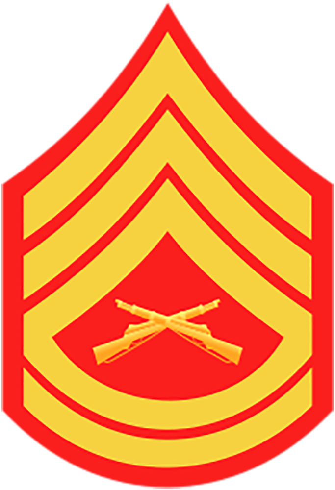 Marine Corps E7 Rank Gunnery Sergeant