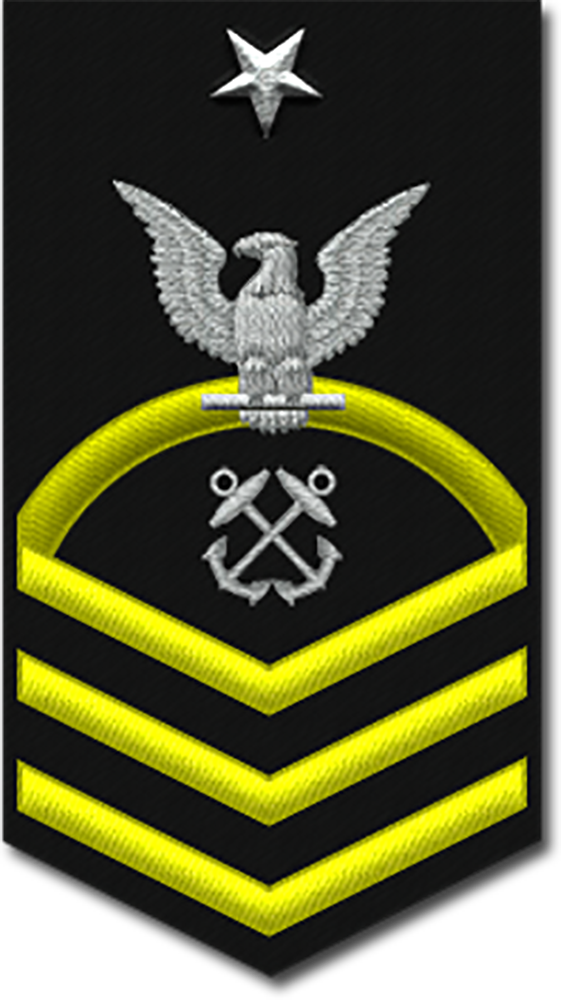 Navy E8 Rank Senior Chief Petty Officer