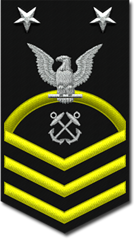 Navy E9 Rank Master Chief Petty Officer