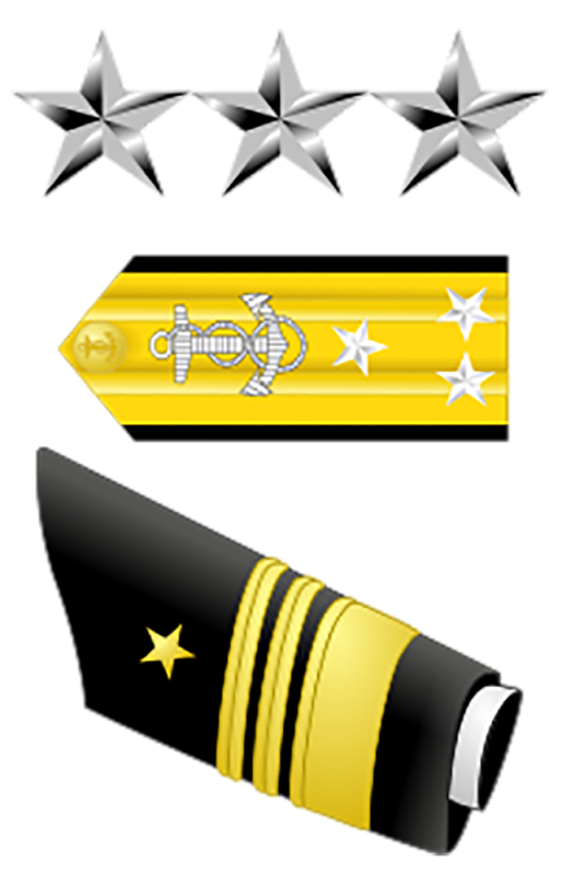 Navy O9 Rank Vice Admiral