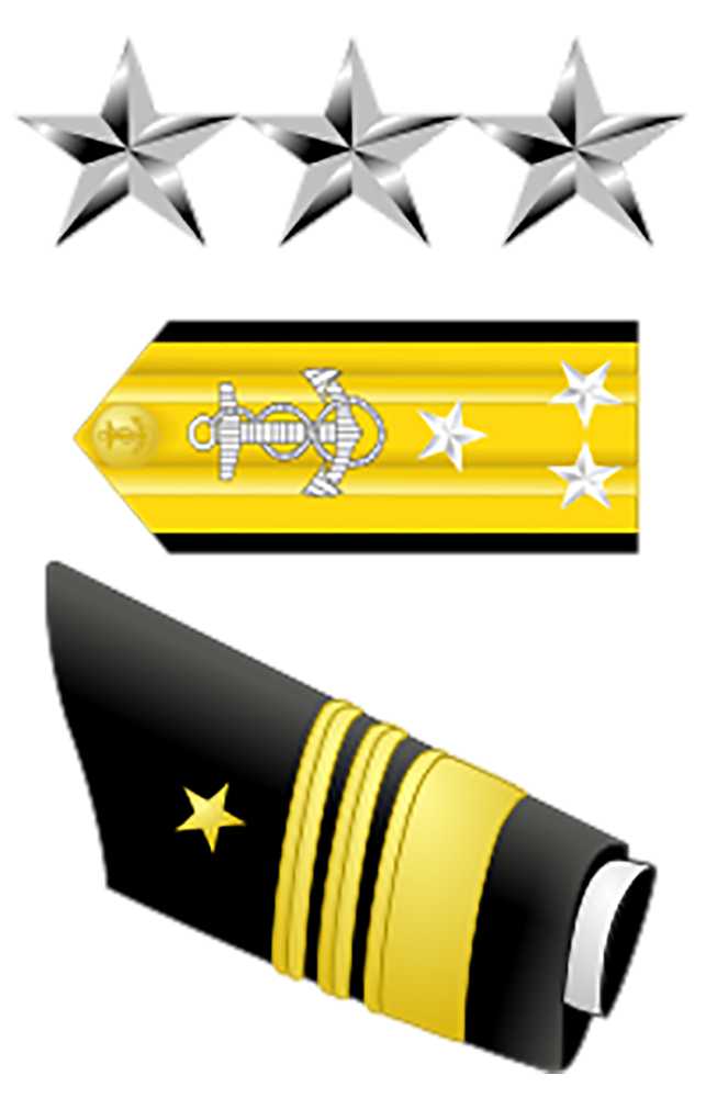 Navy O9 Rank Vice Admiral