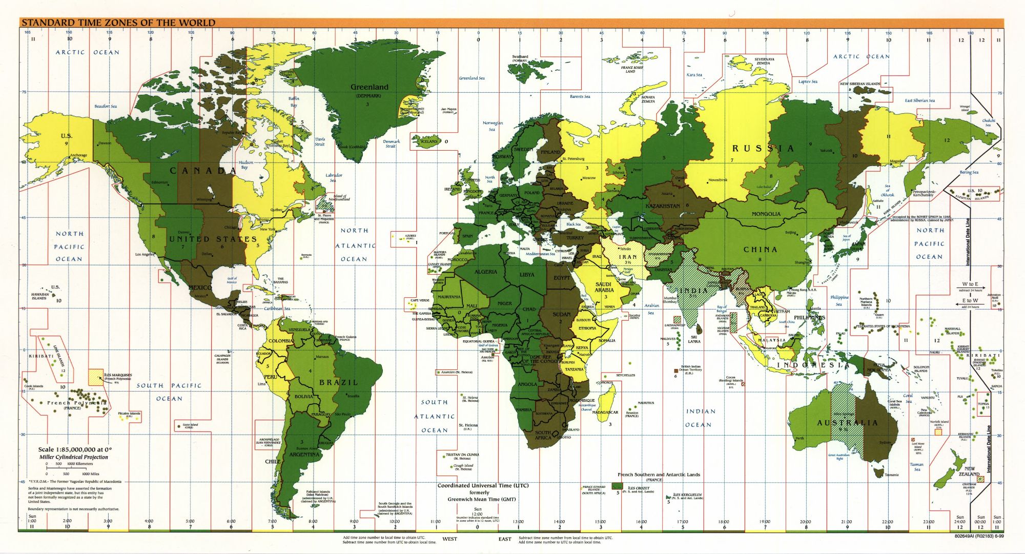Time Zones of the World by Life is a Special Operation
