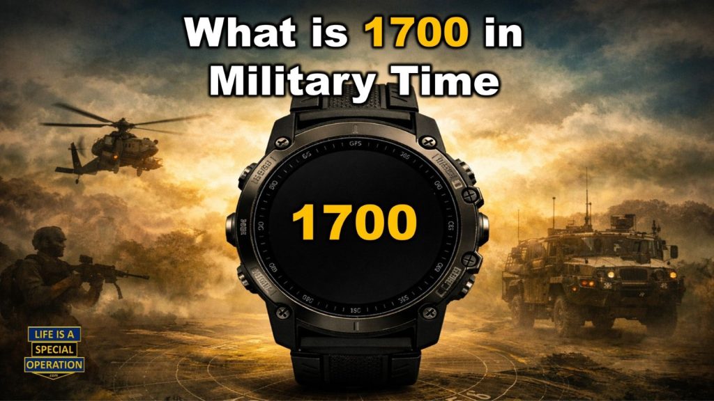 What is 1700 in Military Time by Life is a Special Operation