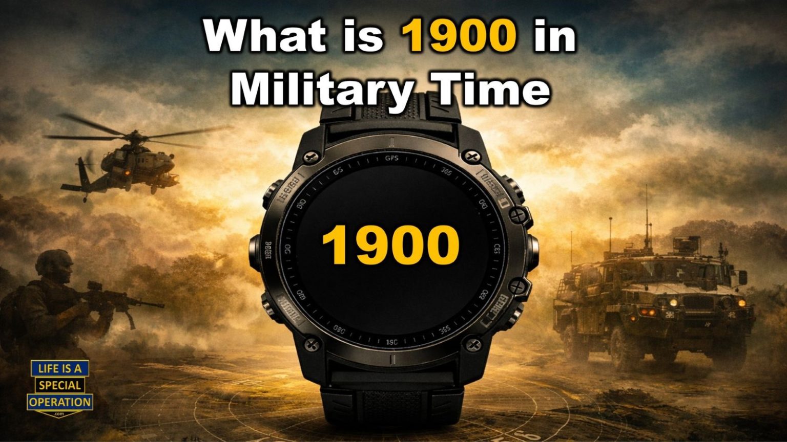 What is 1900 in Military Time by Life is a Special Operation