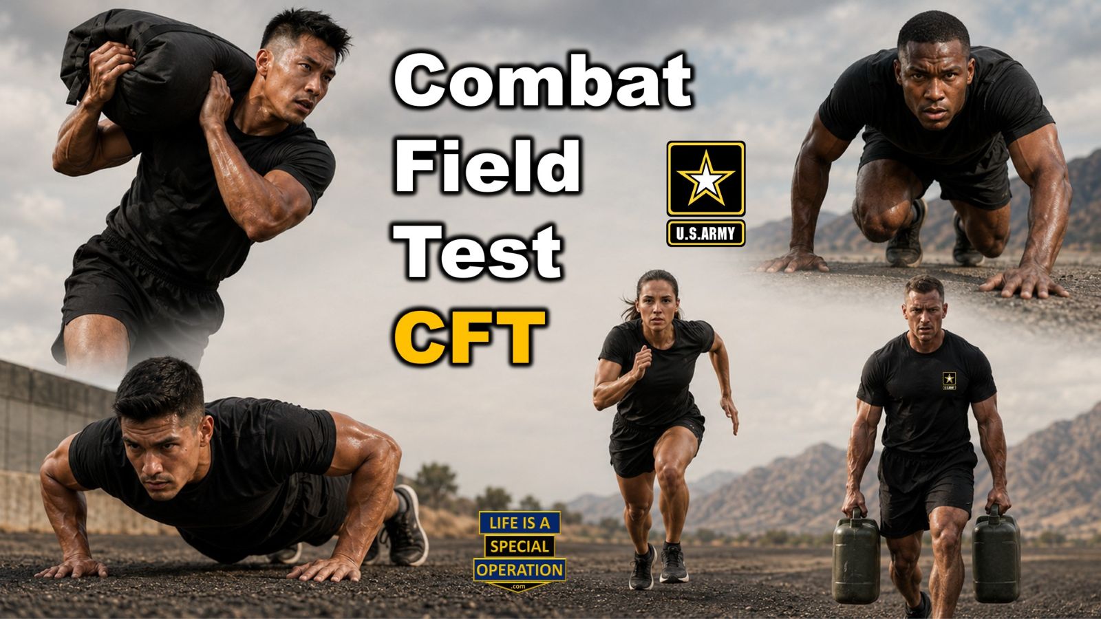 Army Combat Field Test CFT Guide by Life is a Special Operation