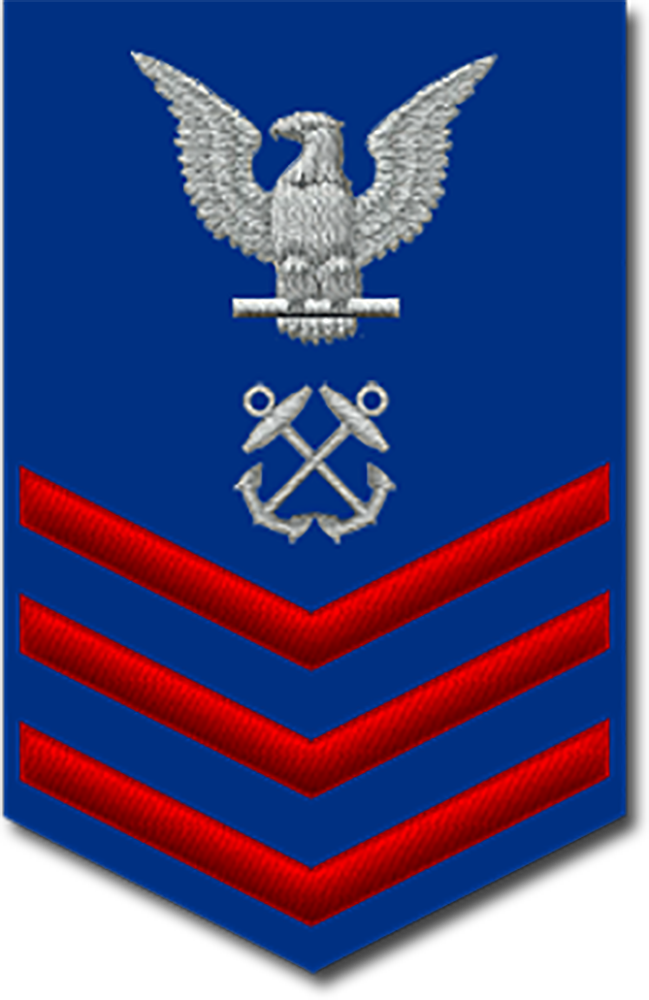 Coast Guard E6 Rank Petty Officer First Class