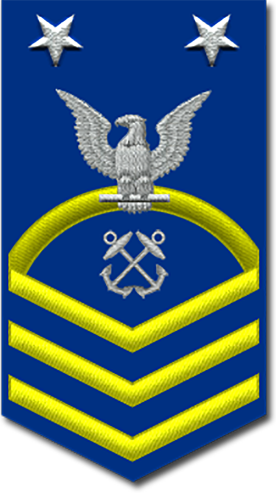 Coast Guard E9 Rank Master Chief Petty Officer