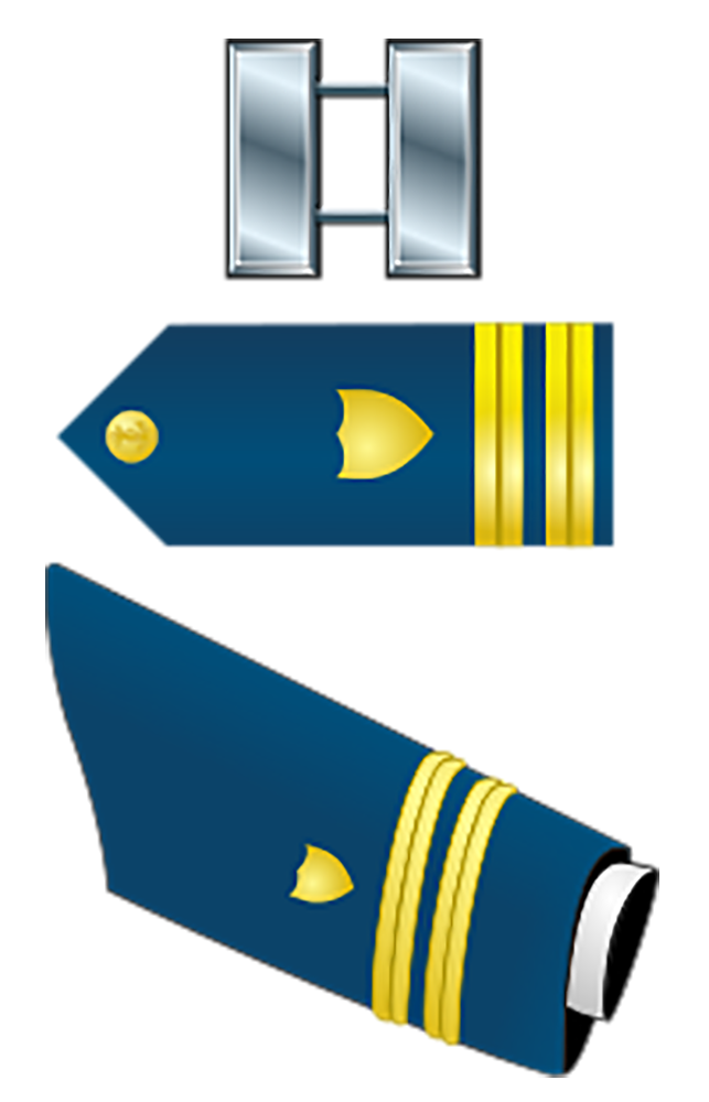 Coast Guard O3 Rank Lieutenant