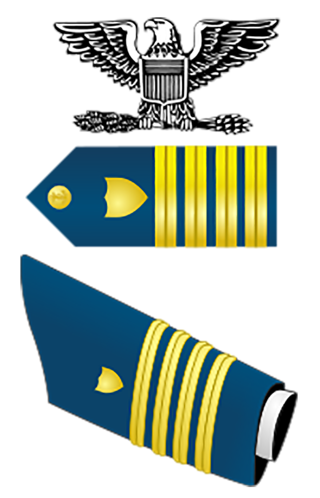 Coast Guard O6 Rank Captain