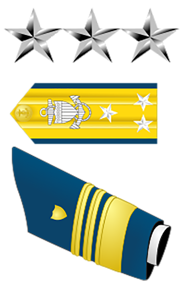 Coast Guard O9 Rank Vice Admiral