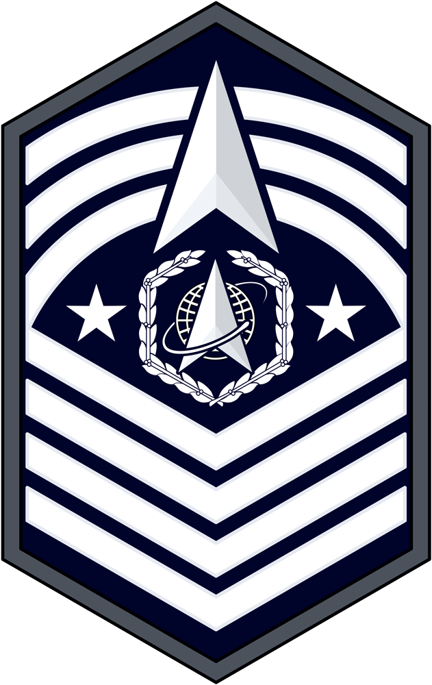 Space Force E-9 Rank Chief Master Sergeant of the Space Force