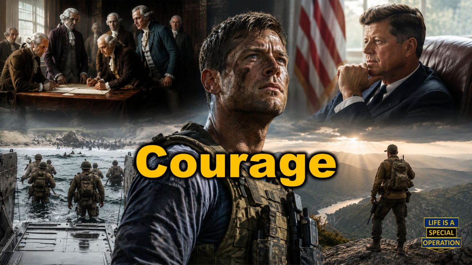 Courage by Life is a Special Operation